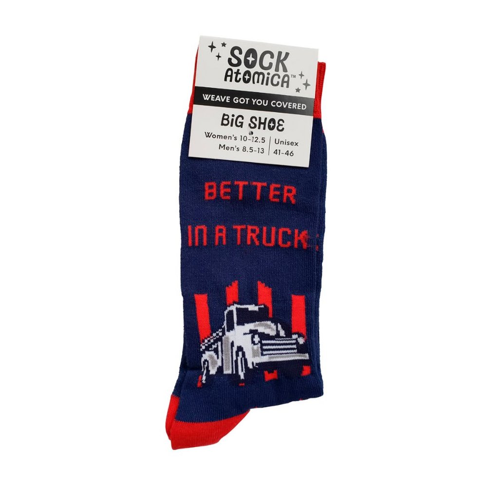 💩 Sock Atomica Better in a Truck Socks